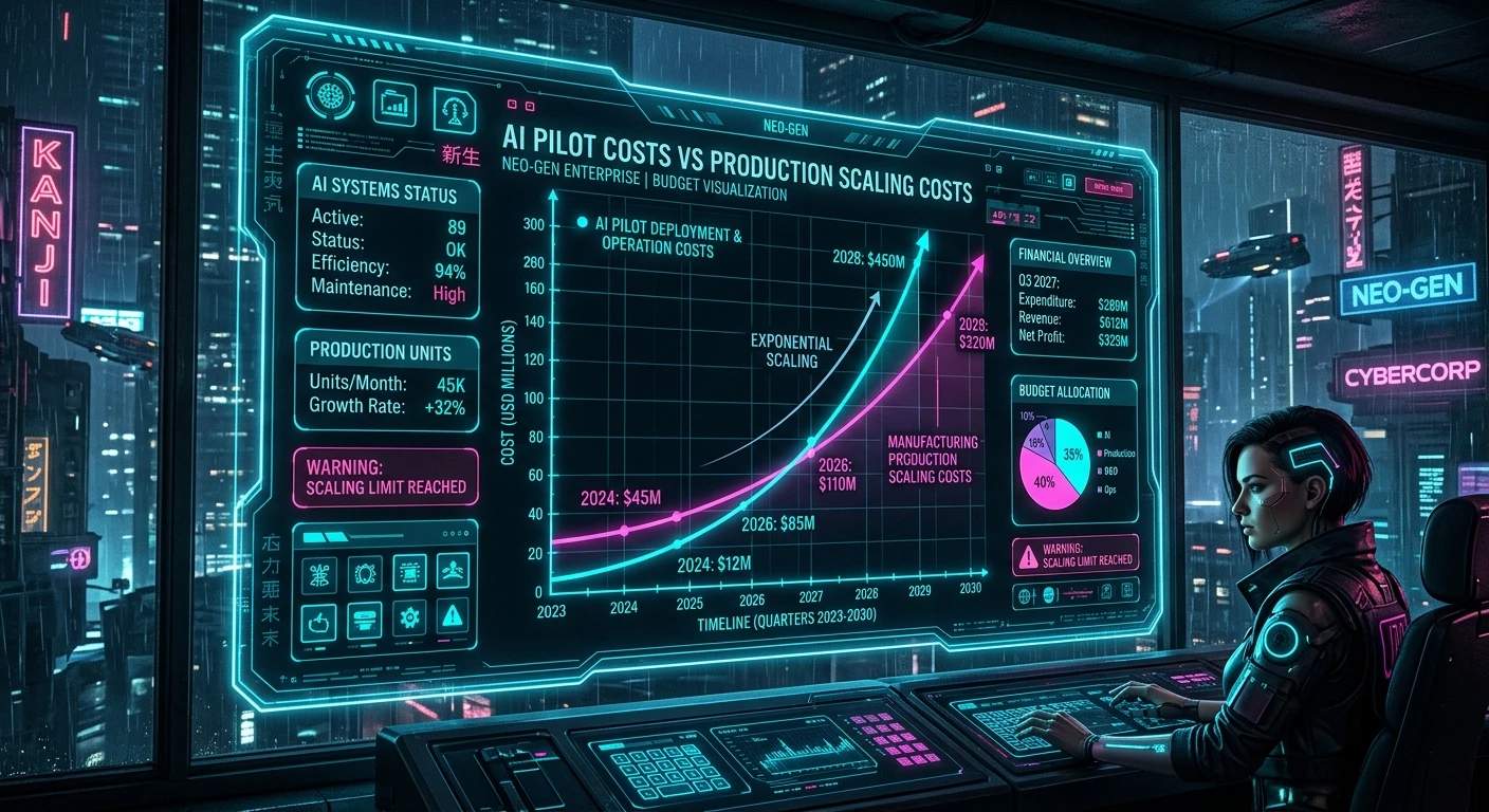 The AI Operating Budget Trap: Why CFOs Keep Approving Pilots But Blocking Production Scaling